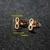 Wholesale PVD Coated 18K Gold Real Gold Plated Cross Heart Shape Butterfly 304 Stainless Steel Cute Japanese Style Waterproof Non Tarnish Ear Studs