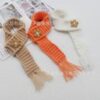 Wholesale Mini Woolen Knitted Scarf Adjustable Size DIY Doll Accessories