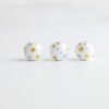 Wholesale 10pcs/pack Christmas wooden bead printed bead