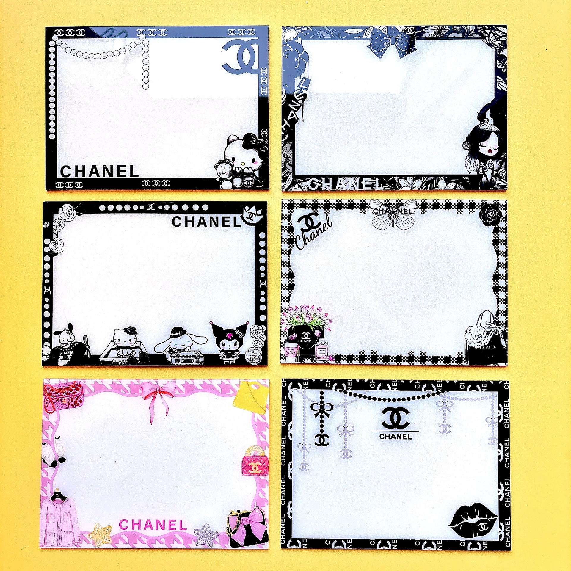 Wholesale New Acrylic Writing Board Message Board Big Brand Mixed Cross-Border Tk Us and Japan pular Style Erasable 15cm
