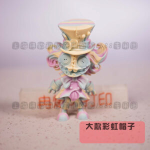 Rainbow hat (large size, height 14cm cm)