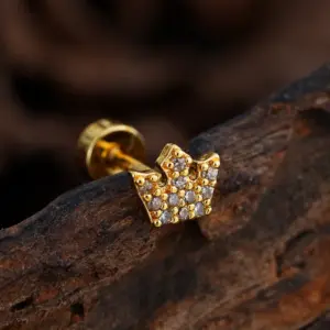 3349 Gold / Ear Studs