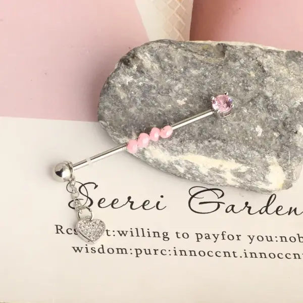 Wholesale Simple Style Flower Stainless Steel Plating Ear Studs 1 Piece