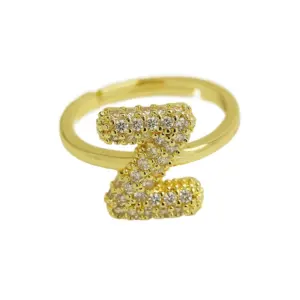 Gold Ring Z / Adjustable opening