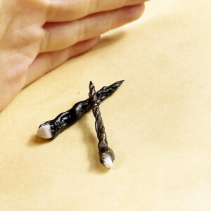 Wholesale Doll House dollhouse Furniture Accessories Mini Magic Wand Model Miniature Magic Scene Decoration Sceptre Metal