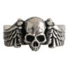 Wholesale Fashion Skull Ring Demon Angel Domineering Personality Trendy Ring Vintage Distressed Skull Men's Ring