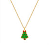 oly-c23348d7a84d657495d13c9d6fb99788 Wholesale Christmas Elk Snowman Bell Necklace