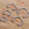 1 Piece Nose Rings & Studs Fashion Geometric Titanium Steel Vacuum Plating
