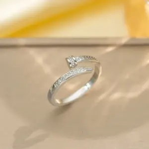 J128 Silver Full Diamond