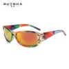 Wholesale 2024 European and American Cross-Border New Butterfly Decorative Sunglasses, Fashionable and Versatile, Personalized Glasses, High-End Sunglasses for Women, Trendy
