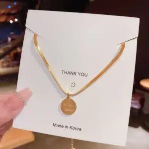 X139 Titanium Steel Real Gold Color Retention