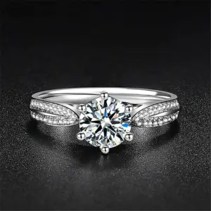 13 TikTok Open Six-Claw Ring / Adjustable Opening