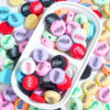 Wholesale 10pcs Soda Bottle Caps Coke Sprite and Other Perforated Bead