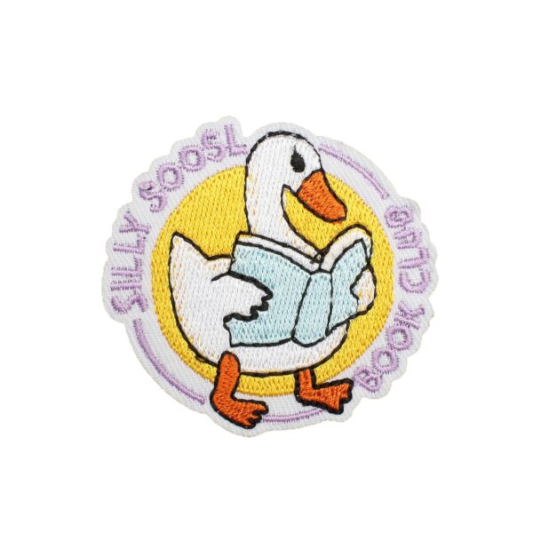 oly-c28405718964282644cb23e8d13bc818 Wholesale Love reading embroidery cloth stickers learning hobby patch student bag decoration books computer embroidery Zhang Zi stickers