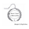 Wholesale Twelve Constellation Necklace Titanium Steel Color-free Double-layer Chain Bracelet Combination