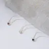 Wholesale PVD Coated 18K Gold Platinum Real Gold Plated Heart Shape 304 Stainless Steel Fashion Waterproof Non Tarnish 304 Stainless Steel Pendant Necklace