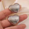 Wholesale 1 Pair Sweet Heart Shape 304 Stainless Steel Electroplating Ear Studs