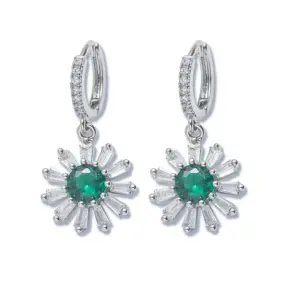 E1273 Emerald Earrings