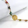 Wholesale Fashion Letter Eye 304 Stainless Steel 18K Gold Plated Stainless Steel Bracelets In Bulk