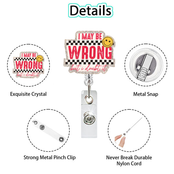 oly-c305da1c224e53d26fd8af8b73613de4 Wholesale Fun acrylic pull buckle with goose, black cat, and frog design, retractable and rotating, suitable for doctor and nurse ID cards.