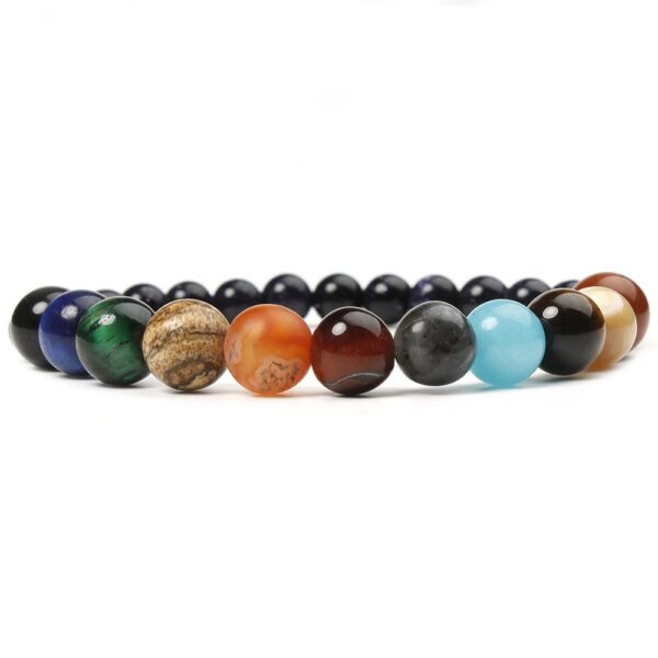 Wholesale Amazon's Hot New Product Launched European and American Universe Galaxy Eight Planets Bracelets Couple Bracelets