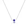 Wholesale Fashion Devil's Eye Titanium Steel Gold Plated Pendant Necklace 1 Piece