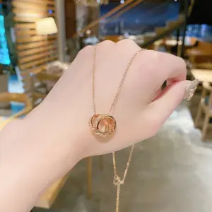 X015 Rose Gold Titanium Steel Real Gold Color Retention