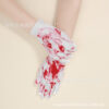 Wholesale Halloween Cosplay bloodstain printing gloves ghost festival