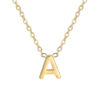 oly-c32ca8b3dd3804269f9d5ac1a356912f Wholesale welding 26 letters gold 18K gold plating does not fade jewelry 304 stainless steel necklace