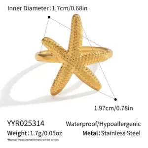 Gold / Average Size / 18#