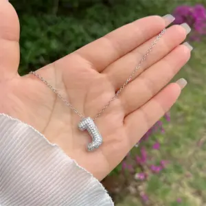 Silver / 45CM+5CM / J