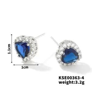 White K Sapphire / Blue