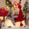 Wholesale Christmas Knitted Hat with Lights Doll Ornaments