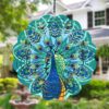 Wholesale new animal 3D rotating wind chime dynamic rotatable wind chime courtyard outdoor decoration