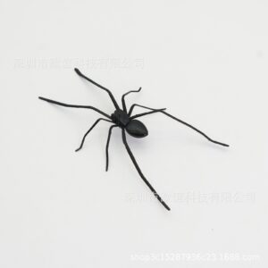 Spider refrigerator magnet (black)