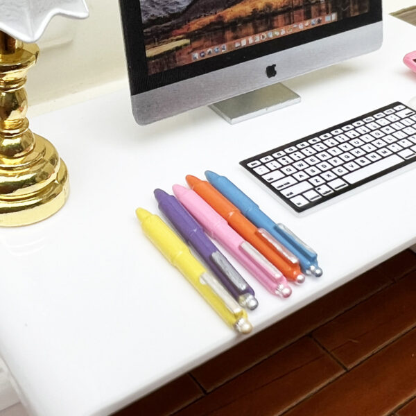 oly-c382c705488ca9e9b9d3ebab409cf4e3 Wholesale 1:12 Dollhouse Mini Metal Ballpoint Pen