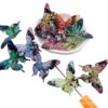 oly-c38939188a335d08bcb621571905b578 Wholesale 3. Printed Simulation Butterfly Vertical Hole Loose Beads