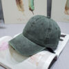 Wholesale Washed Cap Women's Korean Couple's Old Denim Baseball Cap Women's Light Panel Curved Eave Hip-Hop Cap Trendy