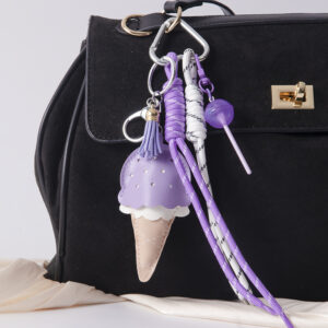 Miu pendant purple ice cream-purple lollipop