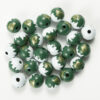 Wholesale 10pcs/pack Christmas Wooden Beads Colorfulful Wooden Beads