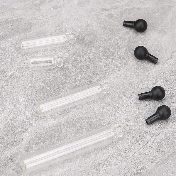 Wholesale 0.5Ml1Ml2Ml3Ml Perfume Essential Oil Sample Sub-Bottle Sample Glass Bottle Test Tube Trial Bottle Stopper