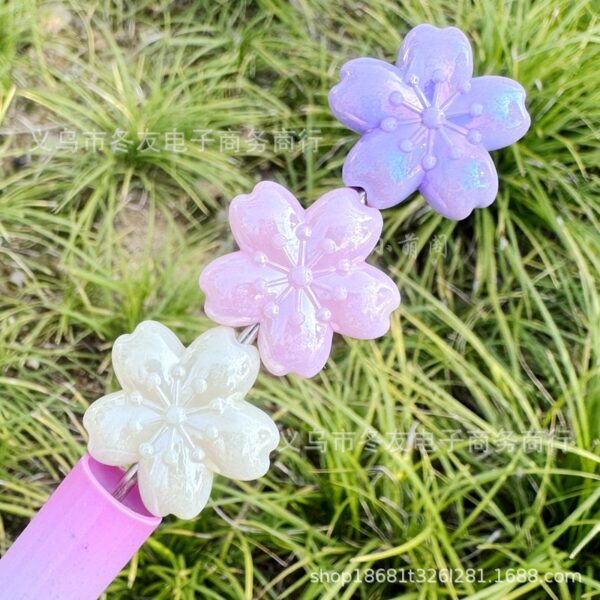 oly-c410b23fd2938070711b5dbec1c2c921 Wholesale Acrylic macaron-colored cherry blossom beaded necklace