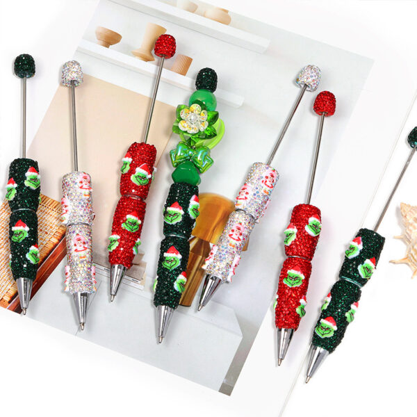 oly-c41d111ce9d580cd75b6abdbc3f07226 Wholesale Clay glitter beaded pen