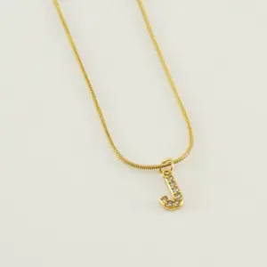 Gold Letter J / 18K