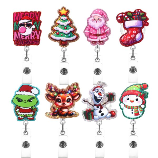 Wholesale Funny Christmas Tree Badge Clip