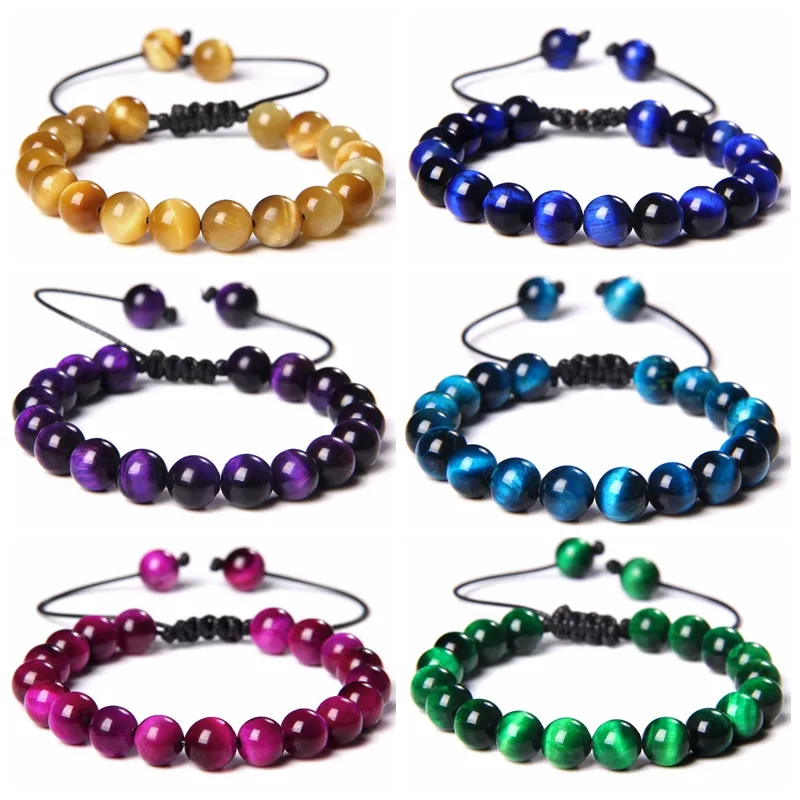 Wholesale Ethnic Style Geometric Natural Stone Beaded Bracelets
