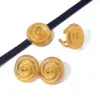 Wholesale Jewelry IG Style Glam Spiral 304 Stainless Steel Plating Rings Earrings Necklace