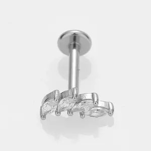 Silver / One Size / 3#