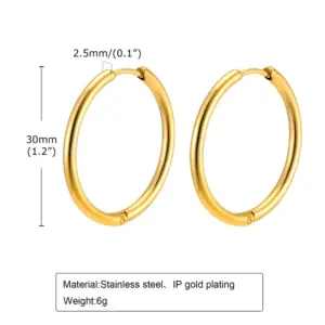 Gold / 2.5mm*30mm
