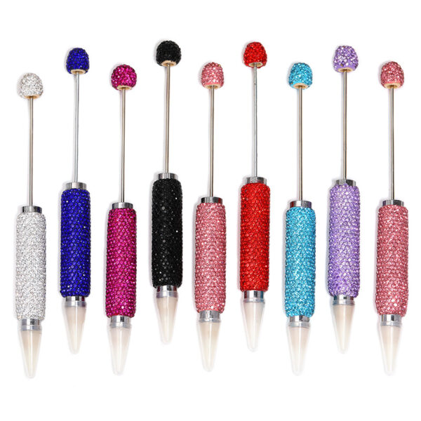 oly-c46c9e5da04f9c74efbecb237a9b151f Wholesale Beadable pens, full-diamond DIY beaded pens